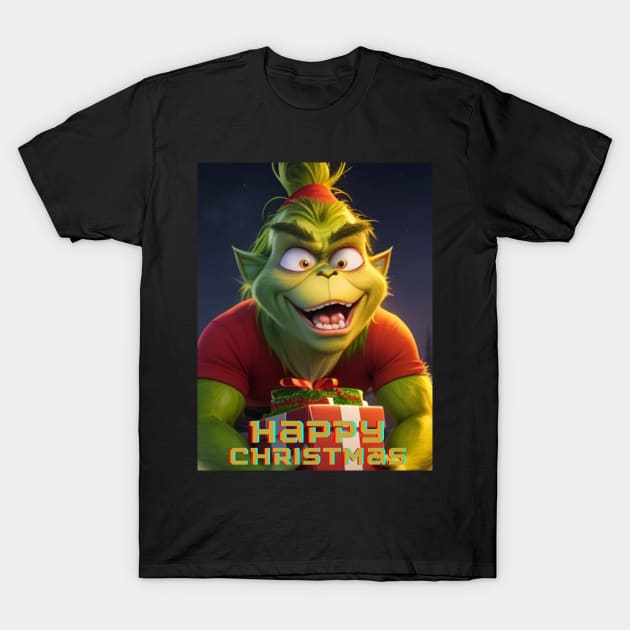 Happy Christmas T-Shirt by justdoit